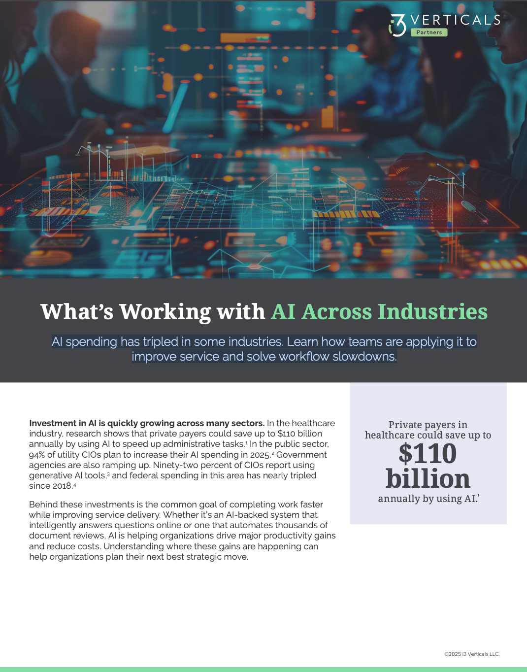 What’s Working with AI Across Industries