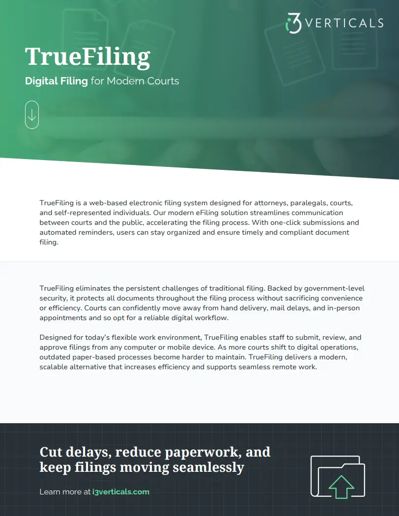 TrueFiling TrueFiling Overview