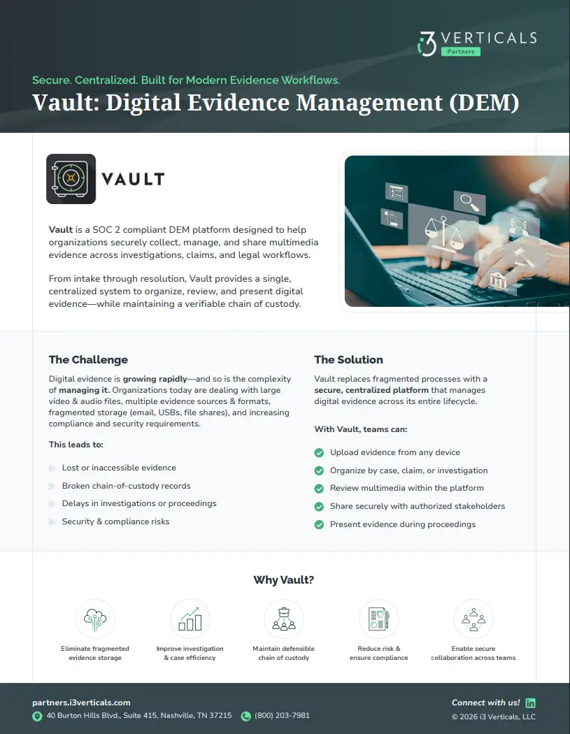 Vault Vault Overview
